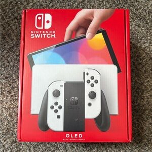Nintendo Switch OLED Console - Black and White